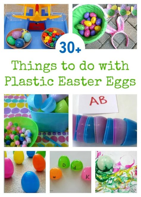 Prek Easter, Easter Camping, Egg Activities, Diy Christmas Activities, Easter Egg Activities, Easter Preschool, Spring Preschool, Plastic Easter Eggs, Scavenger Hunts