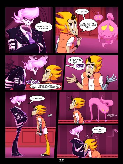 The Mystery Skulls Misadventures: 'Wounds' pg22 by Scyrel on DeviantArt Mystery Skulls Comic, Mystery Skulls, 90s Anime, The Favourite, Skull Art, Cartoon Wallpaper, No. 2, Cute Drawings, Digital Artist