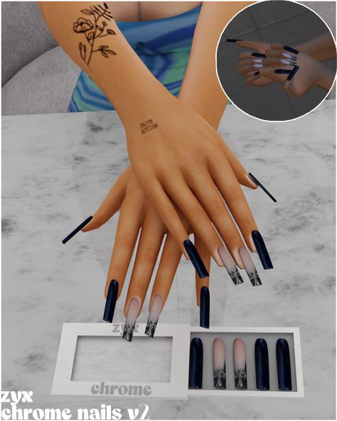 Sims 4 Cc Nails Long, Sims 4 Cc Links, Sims 4 Nails, Cc Makeup, Sims 4 Piercings, Sims 4 Cas Mods, Cc Folder, The Sims 4 Pc, Play Sims 4