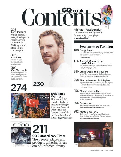 Fhm Magazine Layout, Fashion Magazine Contents Page, Magazine Contents Page Design, Magazine Contents Page, Content Page Design, Style Content Ideas, Magazine Website Design, University Magazine, Contents Page Design