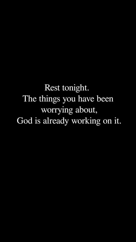 Time to go to bed!!! (Pinned at 3:29am)I always worry, but I NEED to remind myself to give it to God. So thanks to the person that pinned this for me to see. It makes the reminding thing a whole lot easier 💤 Quotes About Strength Life, Hope Bible Verses, About God, Words Of Hope, Life Thoughts, Go To Bed, Faith Prayer, Super Quotes, Ideas Quotes