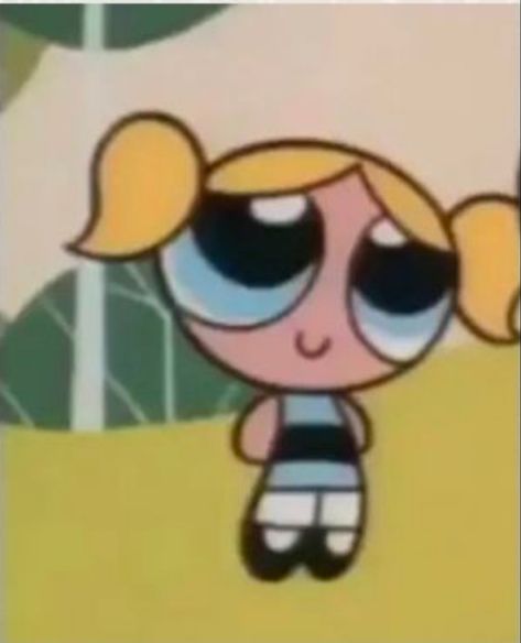 Powerpuff Bubbles, Bubble Drawing, Powerpuff Girls Cartoon, Dope Cartoons, Powerpuff Girls Fanart, Vinyl Aesthetic, Grunge Pictures, Powerpuff Girl, The Powerpuff Girls