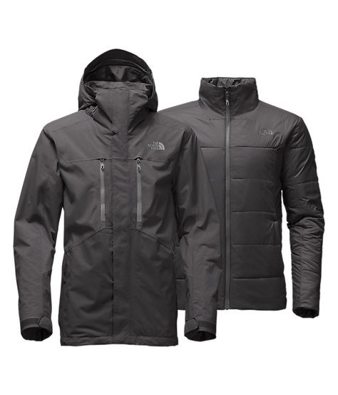 MEN’S CLEMENT TRICLIMATE® JACKET | United States College Outfits Summer Casual, College Outfits Cold Weather, Black Leather Jacket Men, Mens Vest Jacket, College Outfits Winter, College Outfits Summer, Triclimate Jacket, Style Essentials, Skiing Outfit