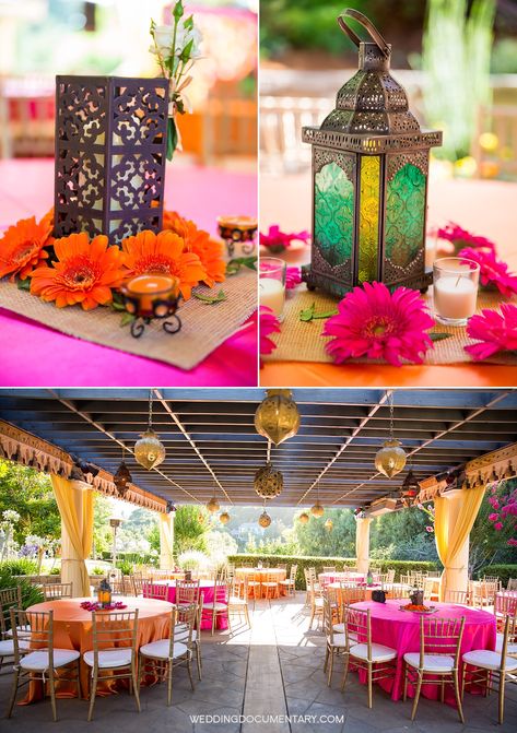 Indian Wedding Centerpieces, Sangeet Decoration, Mendhi Decor, Sangeet Decor, Mehendi Decor Ideas, Carpeted Floor, Hindu Wedding Ceremony, Mehndi Night, Moroccan Theme