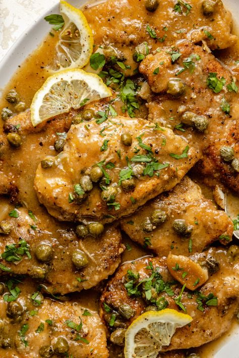 The Defined Dish, Defined Dish, Summer Crockpot Recipes, Chicken Piccata, Crockpot Meals, Chicken Crockpot Recipes, Crockpot Chicken, Slow Cooker Chicken, Cooker Recipes