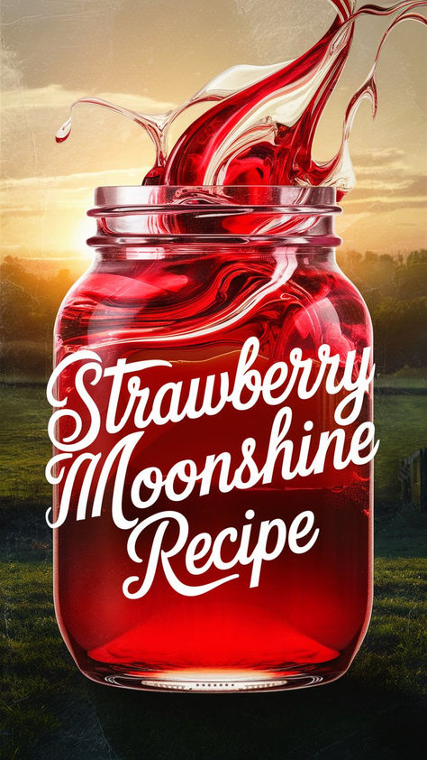 Welcome, moonshine enthusiasts and curious brewers! Ever wondered how to add a fruity kick to your homemade spirits? Well, you’re in for a treat because today, we’re diving into the world of strawberry moonshine.  It’s not just about mixing berries and booze; it’s an art form, a dance of flavors. Ready to become a moonshine maestro? Let’s get started! Crockpot Moonshine, Homemade Moonshine Recipes Everclear, Moonshine Ice Cream, Everclear Moonshine Recipes, Strawberry Moonshine Recipe, Flavored Moonshine Recipes Everclear, How To Make A Still For Moonshine, Strawberry Lemonade Moonshine Recipe, Strawberry Moonshine