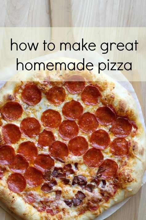 how to make great homemade pizza Homemade Pizza On Pizza Stone, How To Make A Pizza, Best Homemade Pizza Recipe, Pizza Stone Recipes, Cooking Homemade Pizza, Bread Dinner, Blade City, Homemade Pizza Recipe, Pizza Homemade