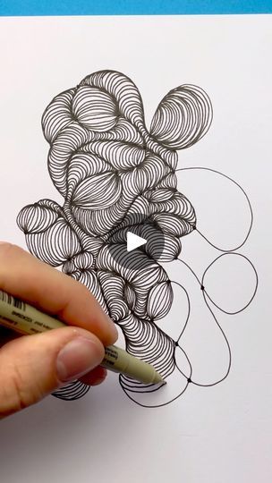 1.4M views · 31K reactions | Scribble doodle with unexpected results #doodle #scribble #artvideo #artvideos #zentangle #zenart | Joshua Javaherian Scribble Drawing Easy, Scribbling Drawing Easy, Scribble Art Doodles, Scribble Drawing, Scribble Art, Zen Art, Art Videos, Doodle Art, Easy Drawings