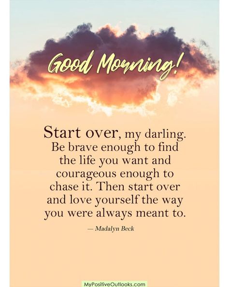 My Positive Outlooks on Instagram: “Good Morning! #love #life #quotes” Good Morning Son, Affirmation Posters, Stronger Than You Think, Love Life Quotes, Blessed Quotes, Morning Blessings, Good Morning Love, Positive Outlook, You Are Strong