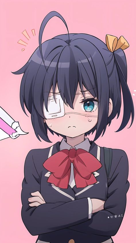 Rikka Takanashi Pfp, Rikka And Yuuta, Rikka Takanashi, Panty And Stocking Anime, Mai Sakurajima, Anime Stories, Black Clover Anime, Friend Anime, Cute Anime Chibi