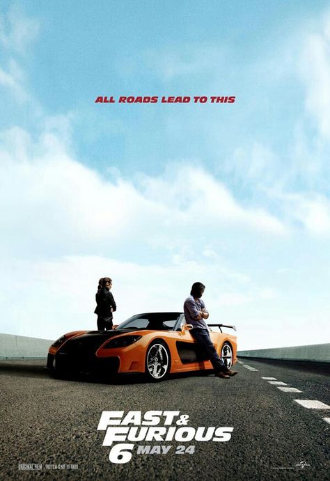 Fast & furious 6 - Han and Gisele w/ the RX7 from Tokyo Drift Furious 7 Movie, Fast And Furious Cast, Furious 6, The Fast And The Furious, Sung Kang, Fast And The Furious, Furious Movie, Paul Walker Photos, The Lone Ranger