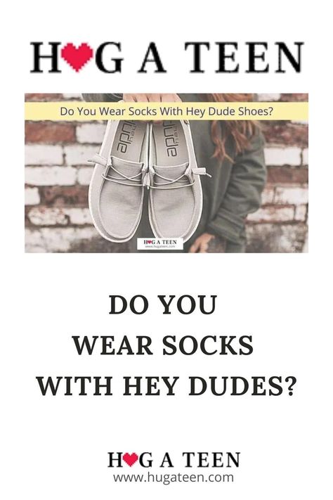 Your new pair of Hey Dudes are comfortable to wear without socks, but is it okay to wear socks if you want to? 🧦🤔 The answer is YES! It's perfectly fine to wear socks with your Hey Dudes if you prefer. In fact, some people find it more comfortable and hygienic. Plus, it's a great way to add a pop of color or show off your unique style! 😎�👟 So go ahead, rock those socks with your Hey Dudes and enjoy the ultimate comfort they bring! #HeyDudes #SockOrNoSock #ComfortAndStyle #FootwearFashion How To Style Hey Dudes, How To Wear Sneakers, Nylon Socks, Hey Dudes, Invisible Socks, Yoga Socks, Hey Dude, Clean Shoes, Athletic Socks