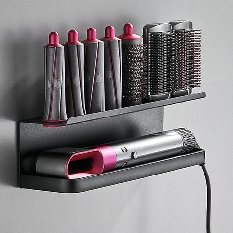 https://amzn.to/3ZGomT4 Dyson Holder, Dyson Air Wrap Storage Ideas, Dyson Hairdryer Storage, Dyson Airwrap Storage Ideas, Diy Dyson Airwrap Storage, Dyson Airwrap Organizer, Dyson Hair Dryer Storage Drawer, Dyson Hair Dryer, Hair Care Tools