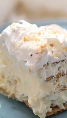 Ice Box Cake, Coconut Recipe, Icebox Cake Recipes, Coconut Ice, Coconut Desserts, Cold Desserts, Vanilla Coconut, Icebox Cake, Pudding Desserts