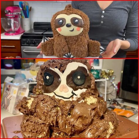 15 People Who Tried Their Hand At Cake Decorating And Failed Miserably – InspireMore Chewbacca Cake, Cake Wreck, Campfire Cake, Yoda Cake, Funny Cakes, Pikachu Cake, Fox Cake, Hedgehog Cake, Cake Fails