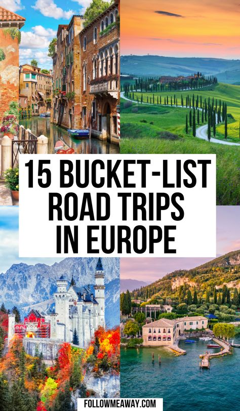 Best European Road Trips, Europe Road Trip, Trips In Europe, Pose Portrait, European Road Trip, Road Trip Europe, Road Trip Routes, American Road, Europe Itineraries