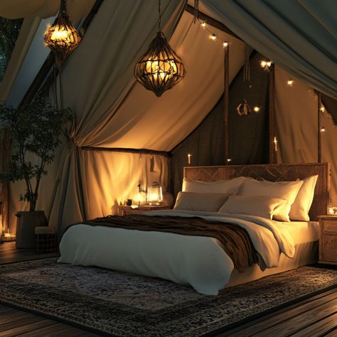 No need to travel far for a luxurious glamping experience – your backyard is the perfect spot! We'll show you how to set up a glam tent, create cozy sleeping arrangements, and plan fun activities for an unforgettable date night. Get ready to fall in love with camping all over again! Inside Tent Set Up, Backyard Camping Date, Camping Date Night, Arabic Tent, Diy Glamping, Dog Bucket List, Camping Date, Glamping Inspiration, Glam Camping