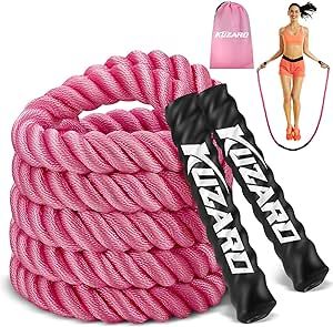 High Jump Women, Home Gym Workout, Rope Exercises, Weighted Jump Rope, Pink Gym, Fitness Home, Battle Ropes, Body Strength, Gym Accessories