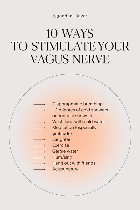 How To Stimulate Your Mind, Yoga Vagus Nerve, Ventral Vagus Nerve, Stimulate Your Vagus Nerve, How To Stimulate The Vegas Nerve, Resetting Vagus Nerve, Vagus Nerve Meditation, How To Relax Nervous System, Resetting Your Vagus Nerve