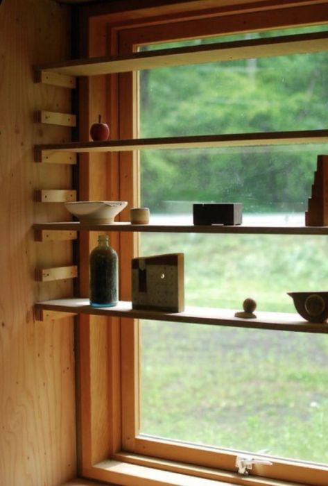 Furniture Design Diy, Smart Furniture Design, Window Shelves, Smart Furniture, Design Diy, Modernism, Home Fashion, 인테리어 디자인, House Inspiration