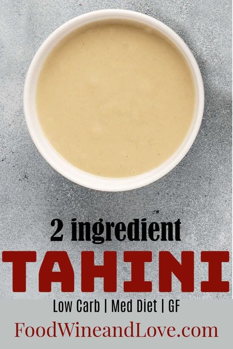 How to Make Tahini  #glutenfree #lowcarb #Mediterraneandiet #easy #recipe #keto Make Tahini, How To Make Tahini, Cinnamon Health Benefits, Homemade Tahini, Tahini Recipe, Cinnamon Benefits, Tahini Paste, Tasty Drinks, Homemade Hummus