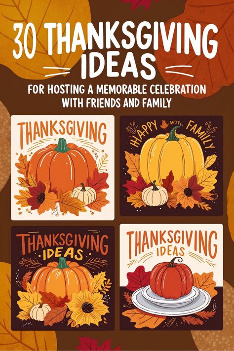 Elevate your Thanksgiving with 25 festive hosting ideas that bring charm and warmth to your celebration. From table arrangements to themed activities, make your event one to remember. Get inspired and host with confidence! #ThanksgivingIdeas #FestiveHosting Thanksgiving Hosting Ideas, Creative Thanksgiving Ideas, Diy Dessert Bar, Thanksgiving Hosting, Celebration With Friends, Family Friendly Games, Gratitude Jar, Hosting Ideas, Unique Themes