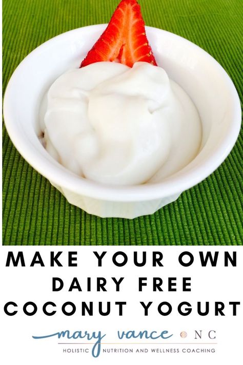 Homemade Coconut Milk, Coconut Milk Yogurt, Paleo Gluten Free Recipes, Diy Coconut, Dairy Free Yogurt, Grain Free Recipes, Coconut Yogurt, Healthy Gluten Free, How To Make Homemade