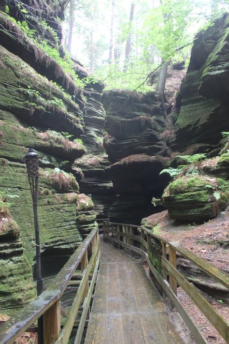 Though it photographs best in daylight, the Gulch can be visited as the sun sets. Hiking Wisconsin, Wisconsin Vacation, Exploring Wisconsin, Midwest Travel, Wisconsin Travel, On The Road Again, Six Feet Under, Rv Camping, Future Travel