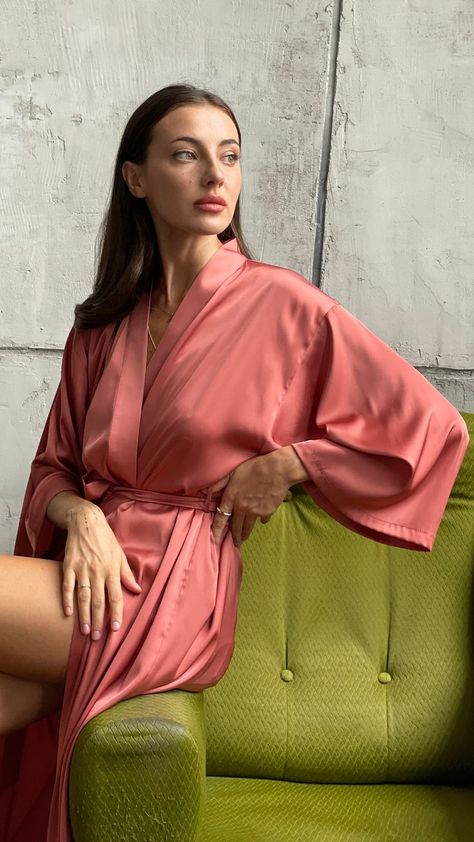 Bestseller Pajamas set and robe,Silk pajamas set,Silk shorts, Tank top,Oversized top, Top Madison Lecroy, Silk Pajamas Set, Robe Silk, Silk Pajama Set, Silk Robe, Womens Pyjama Sets, Silk Shorts, Silk Pajamas, Top Top