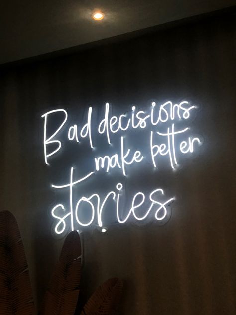 Bad Choices Make Good Stories, Good Stories, Bad Decisions, Bad Things, Decision Making, Cool Things To Make, Good Day, Quick Saves