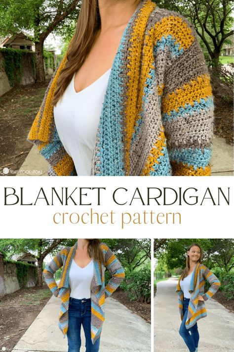 Hooded cardigan pattern