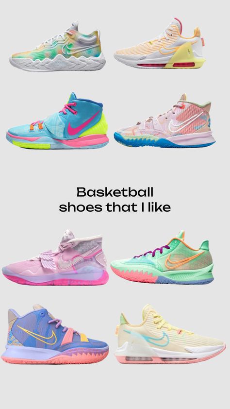 Trending Basketball Shoes, Colorful Basketball Shoes Nike, Preppy Volleyball Shoes, Different Color Basketball Shoes, Nike Basketball Shoes Colorful, Aesthetic Volleyball Shoes, Aesthetic Basketball Shoes, Women Basketball Shoes, Good Basketball Shoes