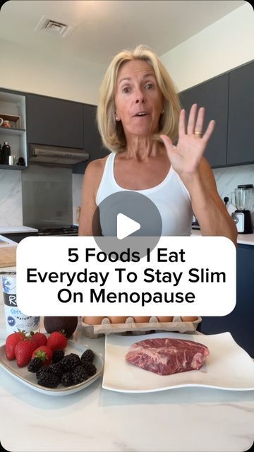 Petra Genco on Instagram: "These are the 5 foods I eat everyday to stay slim on menopause!" Petra Genco Diet, Petra Genco Recipes, Petra Genco, Quick Workouts, Calorie Deficit, Diet Exercise, Quick Workout, Healthy Meals, Keto Diet