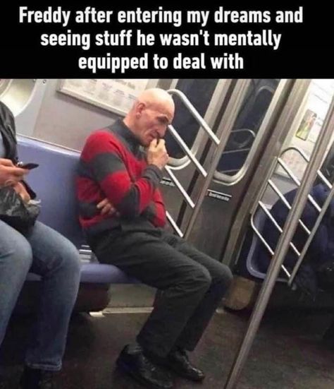 Horror Movies Funny, Funny Horror, On The Train, Freddy Krueger, Very Funny Pictures, Wonderful Time Of The Year, Really Funny Joke, Hysterically Funny, Internet Funny