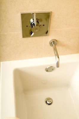 How to Remove Lime Buildup in a Shower Drain Bathtub Makeover, Clogged Drain Bathtub, Kohler Bathtub, Plastic Bathtub, Concrete Creations, Bathtub Cleaner, Drain Repair, Unclog Drain, Metal Sink