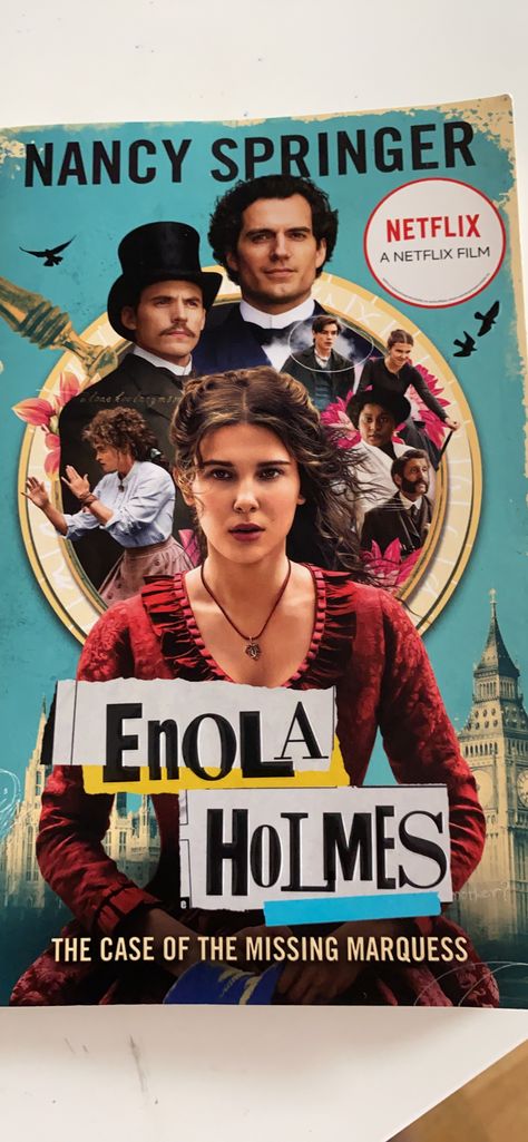 Enola Holmes: The Case of the Missing Marquess: Now a Netflix film, starring Millie Bobby Brown eBook : Springer, Nancy: Amazon.co.uk: Kindle Store Netflix Film, Netflix Dramas, Best Mysteries, Enola Holmes, Page Turner, The Missing, Millie Bobby Brown, Bobby Brown, Book Lists