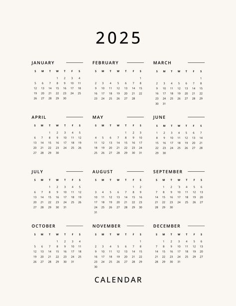 Printable 2025 Minimalist Planner midyeardigitalplanner #plannerdividers. Planner Monthly Layout, Minimalist Calendar, Planner Setup, Planner Organisation, Minimalist Planner, 2024 Planner, Weekly Layout, Stop Wasting Time, Planner Pdf