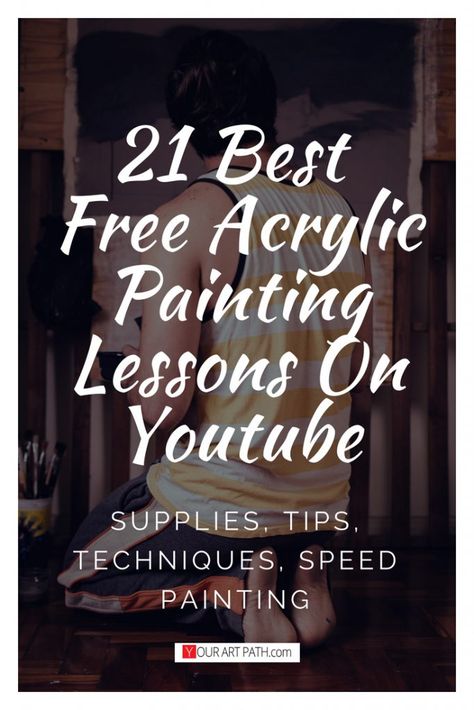 Acrylic Painting Lessons, Acrylic Painting Tips, Soyut Sanat Tabloları, Acrylic Painting For Beginners, Painting Art Lesson, Acrylic Painting Techniques, Acrylic Painting Tutorials, Simple Acrylic Paintings, Painting Lessons