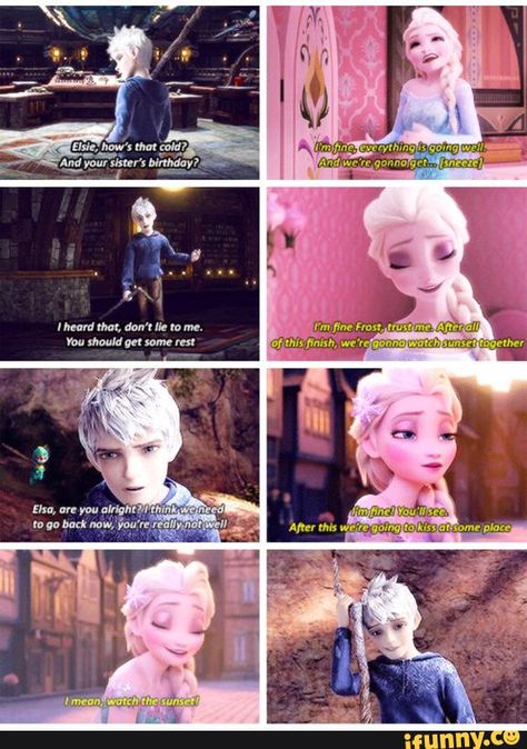 Jelsa Frozen Fever ~ THIS FUGDING ADORABLE. THE FACES OF LOOOOVE Jelsa Comics, Jelsa Fanart, Disney Ships, Jack Frost And Elsa, Jack And Elsa, Funny Disney Memes, Frozen Disney Movie, Frozen Fever, Disney Jokes