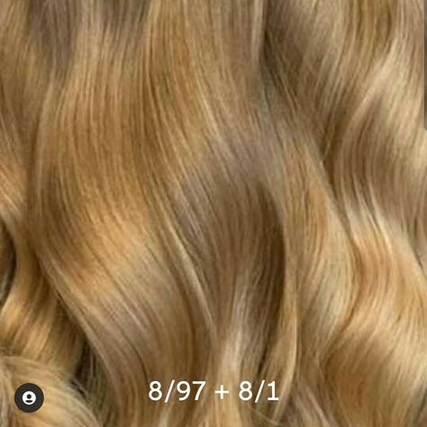 Gold Beige Hair, Beige Hair, Wella Color, Blonde Hair Shades, Hair Color Formulas, Honey Blonde, Blonde Hair, Balayage, Blonde