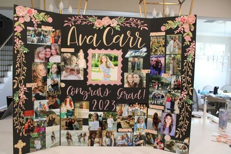 Graduation Party Themes, Grad Party Decorations, Poster Display, Graduation Hat, Party Poster, Graduation Party Decor, Grad Parties, Graduation Party, Party Decorations