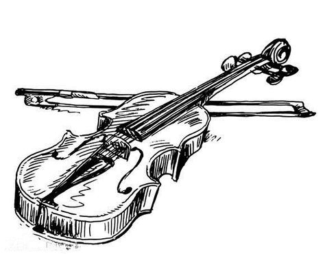 Violin Art Drawing, Violin Drawing, Table Sketch, Object Drawing, Music Tattoos, Drawing Expressions, Musical Art, Landscape Drawings, Ink Sketch