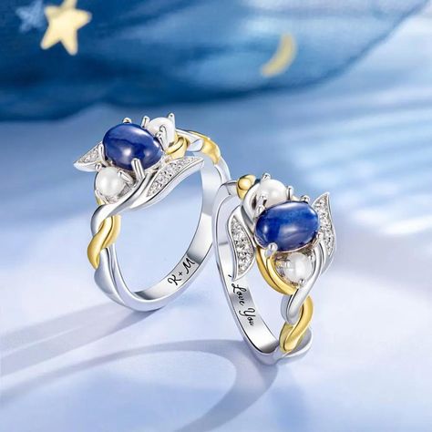 36.99 USD

Elevate your style with our enchanting Blue Star Sapphire Stone Ring, a celestial masterpiece that captures the magic of a starry night. This exquisite piece is not just a ring, but a work of art meticulously crafted for those who appreciate elegance and uniqueness.

The mesmerizing blue star sapphire stone takes center stage, revealing a captivating play of light reminiscent of a starlit sky. Each time you wear this ring, you'll carry a piece of the night sky with you, a constant… Pearl Promise Rings, Pearl Halo Ring, Star Sapphire Stone, Blue Star Sapphire Ring, Halo Jewelry, Star Sapphire Ring, Sapphire Wedding Rings, Blue Star Sapphire, Sapphire Wedding