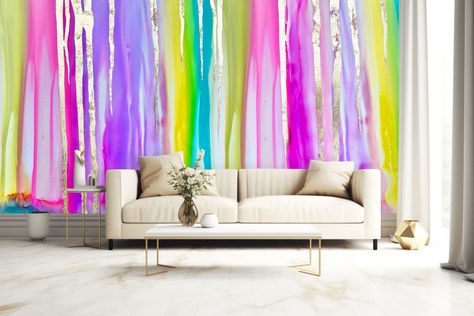 Drip Wall Mural, Removable Wallpaper, Peel and Stick Wallpaper, Nursery Wall Mural, Wall Mural, Large Scale Abstract, Gold Wallpaper Oversized Wallpaper, Peel And Stick Wallpaper Nursery, Drip Wall, Drip Wallpaper, Wallpaper Nursery, Nursery Wall Murals, Abstract Wallpaper Design, Bold Wallpaper, Wall Art Wallpaper