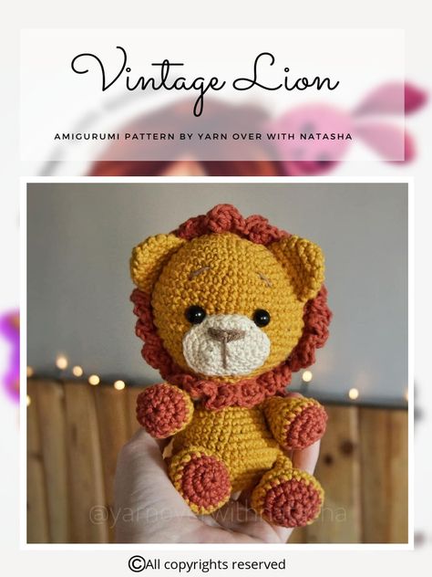 Lion Free Crochet Pattern, Crochet Lion Pattern Free, Lion Crochet Pattern, Lion Crochet Pattern Free, Crochet Lion Mane, Crochet Lion Pattern Free Easy, Free Lion Crochet Pattern, Lion Amigurumi Pattern Free, Lion Amigurumi