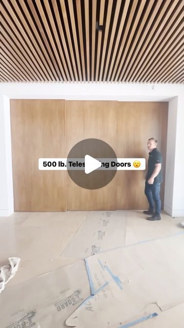 Cavity Sliders USA on Instagram: "Dream homes require dream doors 😇 These 500 lb doors separate the kitchen and living areas in this luxury home in Bel Air, California. Installed using three HeavyDutyTracks and a customized CS Collection System, these doors are sure to enhance the dream home aesthetic. Shout out to @olcustomcarpentry for this beautiful installation. Learn more at our link in bio. #dreamhome #slidingdoors #pocketdoors #interiordesign #constructionlife" Dream Home Aesthetic, Cavity Sliders, Cavity Slider, Bel Air California, Home Aesthetic, Pocket Doors, Dream Homes, Bel Air, Cavities