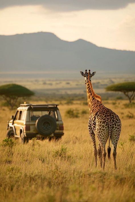 "Embark on an electric safari in Kenya! 🚙⚡ Experience wildlife conservation and adventure in a sustainable way. Explore the savannah with minimal impact and maximum excitement. 🦁🌿 #ElectricSafari #Kenya #EcoFriendlyTravel" Kenya Travel, Kenya Safari, Adventure Aesthetic, Safari Adventure, Animal Crackers, Eco Friendly Travel, Wildlife Conservation, Africa Travel, Best Places To Travel