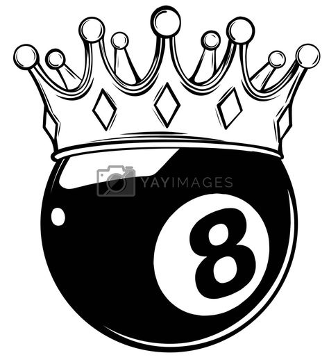 Eight Ball Tattoo, Pool Tattoo, Creative Drawings, Eight Ball, Ball Drawing, Easy Doodles, Pool Ball, Doodles Drawings, Graphic Design Ads