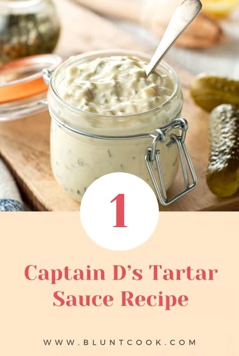 Whip up a batch of creamy, tangy tartar sauce that brings the taste of the sea right to your kitchen. Inspired by the beloved flavors of Captain D's, this homemade recipe combines zesty pickles, fresh lemon juice, and a hint of dill for a perfect accompaniment to your favorite seafood dishes. Simple to make and bursting with flavor, this tartar sauce is sure to elevate your fish fry nights to a whole new level. Dive into a taste sensation that's both nostalgic and deliciously fresh. Southern Tarter Sauce, Captain D’s Tartar Sauce Recipe, Tater Sauce Recipe For Fish, Southern Tartar Sauce Recipe, Captain D's Fish Batter Recipe, Captain Ds Tartar Sauce Recipe, Captain Ds Fish Recipe, Tater Sauce Recipe, Cajun Tartar Sauce Recipe