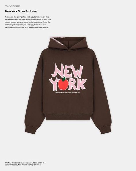 Misaki Kawai, Ny Hoodie, Mad Happy, New York Hoodie, Ringer Tee, Dream Clothes, Fitness Inspo, Aesthetic Clothes, Fashion Inspo Outfits